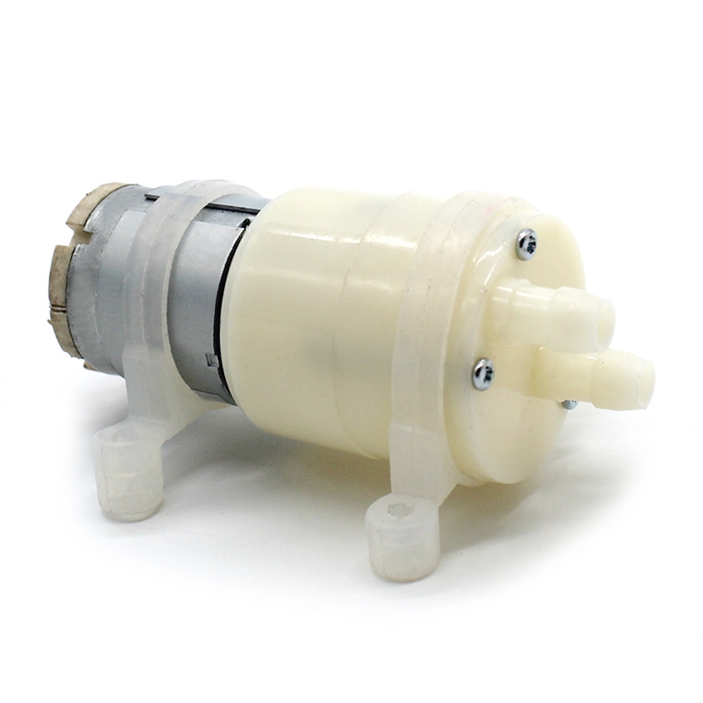 S365水隔膜泵直流12v微型吸水泵微型自吸泵電機diy自製花灑水泵
