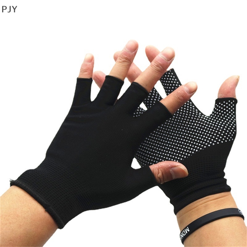 Pjy Gloves 體操手套男士女士戶外運動瑜伽鍛煉半指手套 PJ