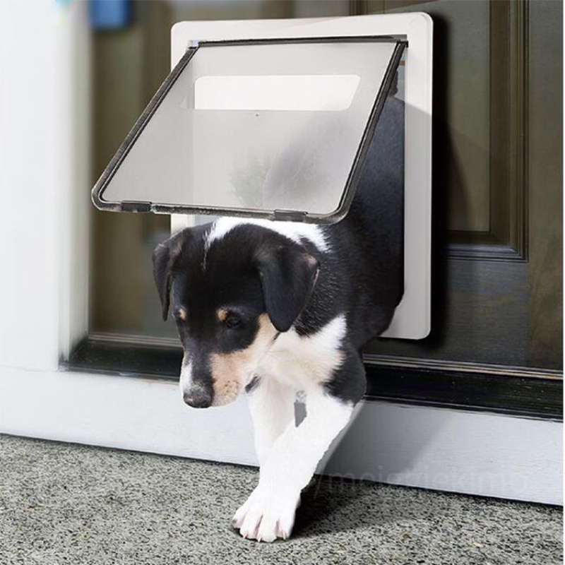 狗門洞狗狗寵物門中大型犬專用出入門自由出入安裝紗窗玻璃門木門