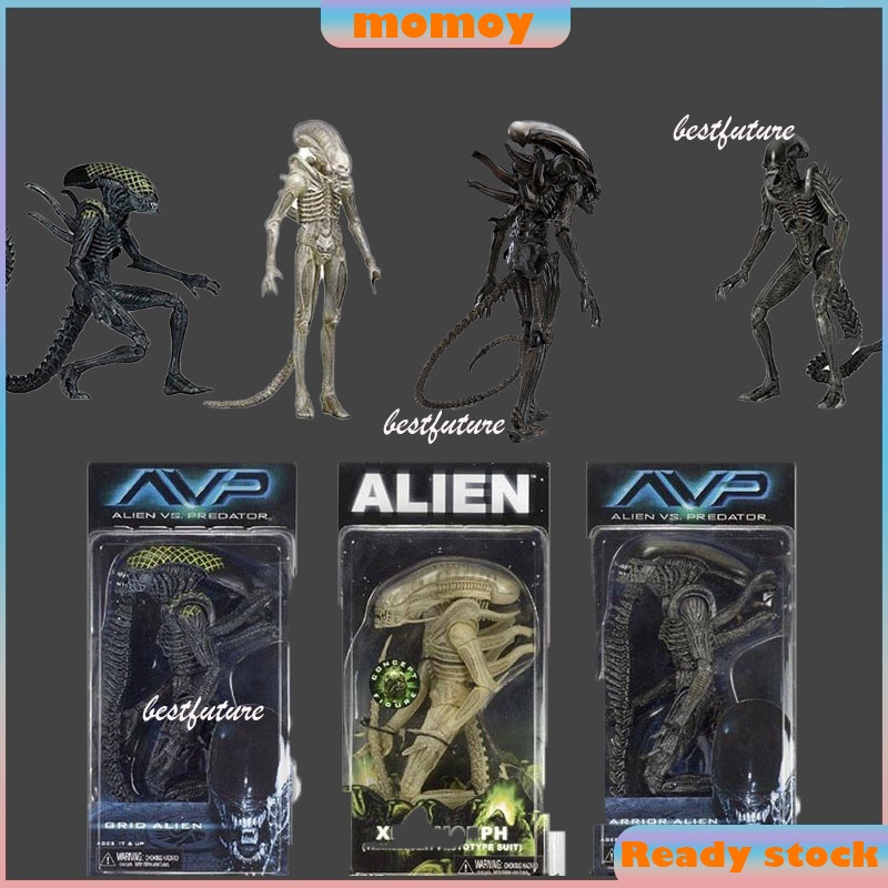 新的 NECA 外星人大戰。 Predator Alien Figma SP-108 可動人偶玩具關節式收集或禮物