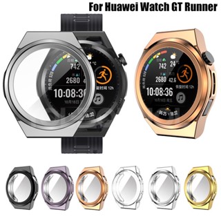 適用於華為手錶 GT Runner Case TPU 螢幕保護套手錶外殼配件