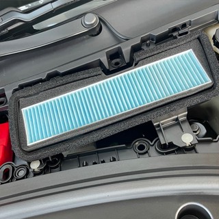 （現貨）適用特斯拉TESLA Model 3進風口罩空調防塵過濾芯棉進氣口濾網汽車保養改裝配件