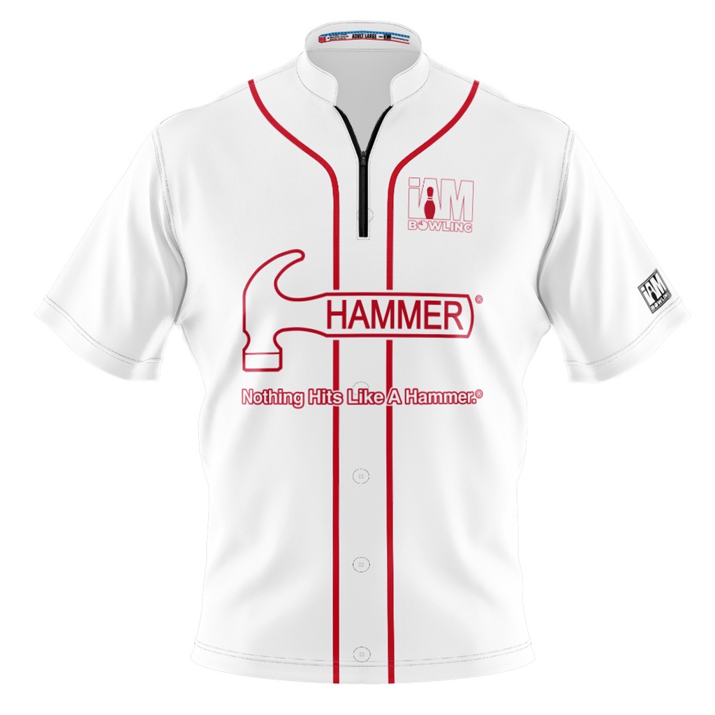 Hammer DS 保齡球衫 - 2094-HM 3D 拉鍊領保齡球衫 DIY 名稱