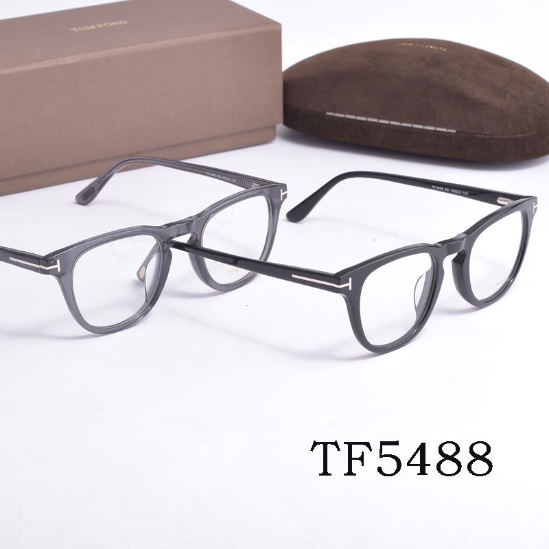 TOM FORD眼鏡架福特TF5488板材光學眼鏡框直播平光眼鏡
