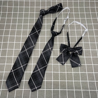 jk 領帶 學院風 領結格子免打領帶