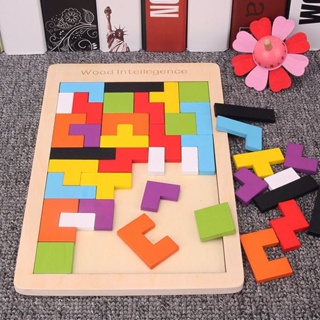 兒童早教益智俄羅斯方塊拼圖拼搭積木