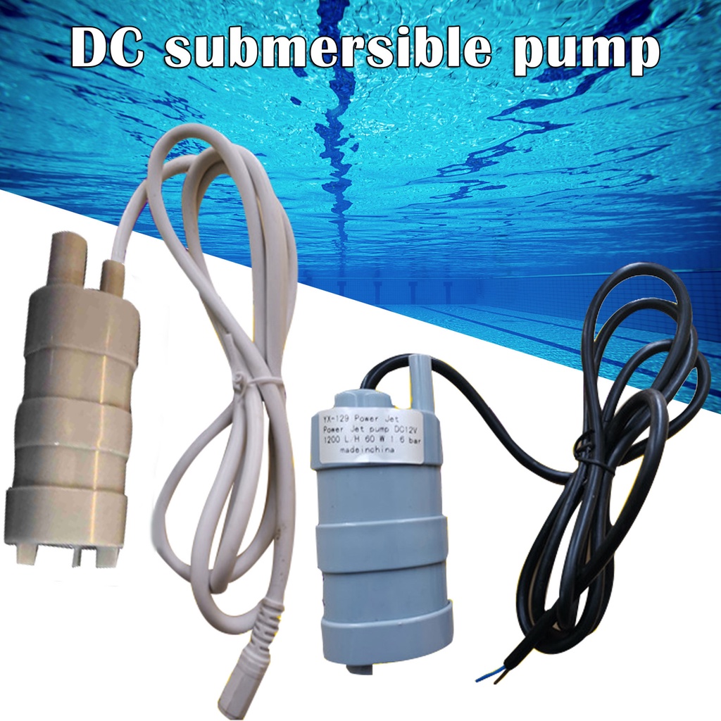 24V DC 潛水流量泵 15 米 10L/M 工程直式微型水設備