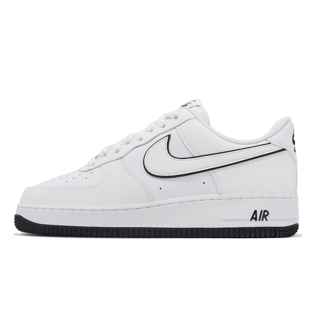 Nike 休閒鞋 Air Force 1 07 白 黑 男鞋 AF1 基本款 運動鞋 【ACS】 DV0788-103