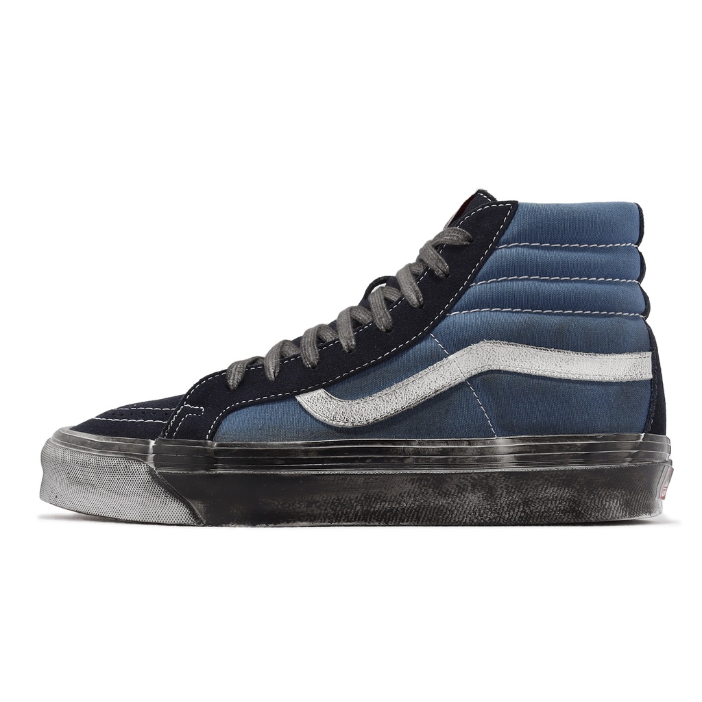 Vans OG SK8-Hi LX Vault 藍 黑 髒髒鞋 仿舊 經典款 男鞋 女鞋 ACS VN0A4BVBNGJ