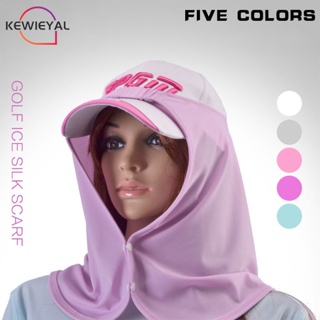 Kewiey Golf 速乾透氣冰絲圍巾,男女防曬防紫外線圍巾