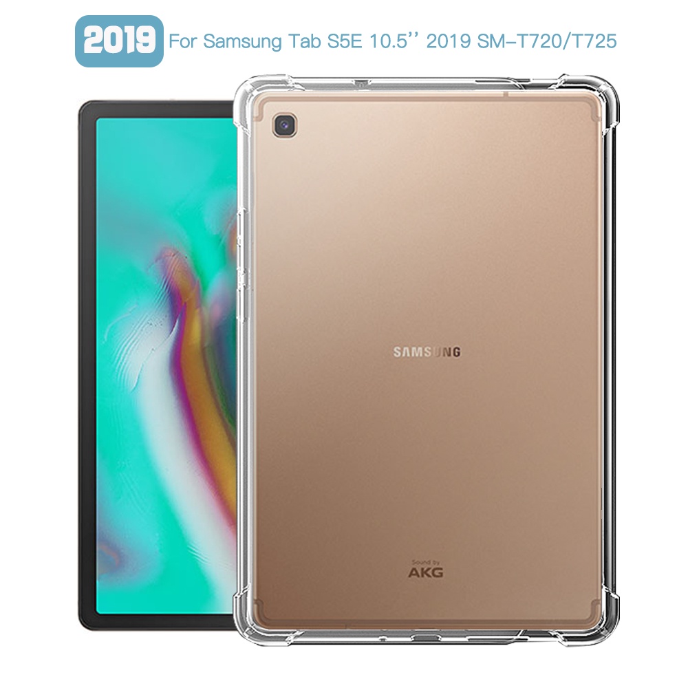 四角氣囊防摔透明 三星Galaxy Tab S5E 2019 S5e SM-T725 T720 10.5吋保護套外殼