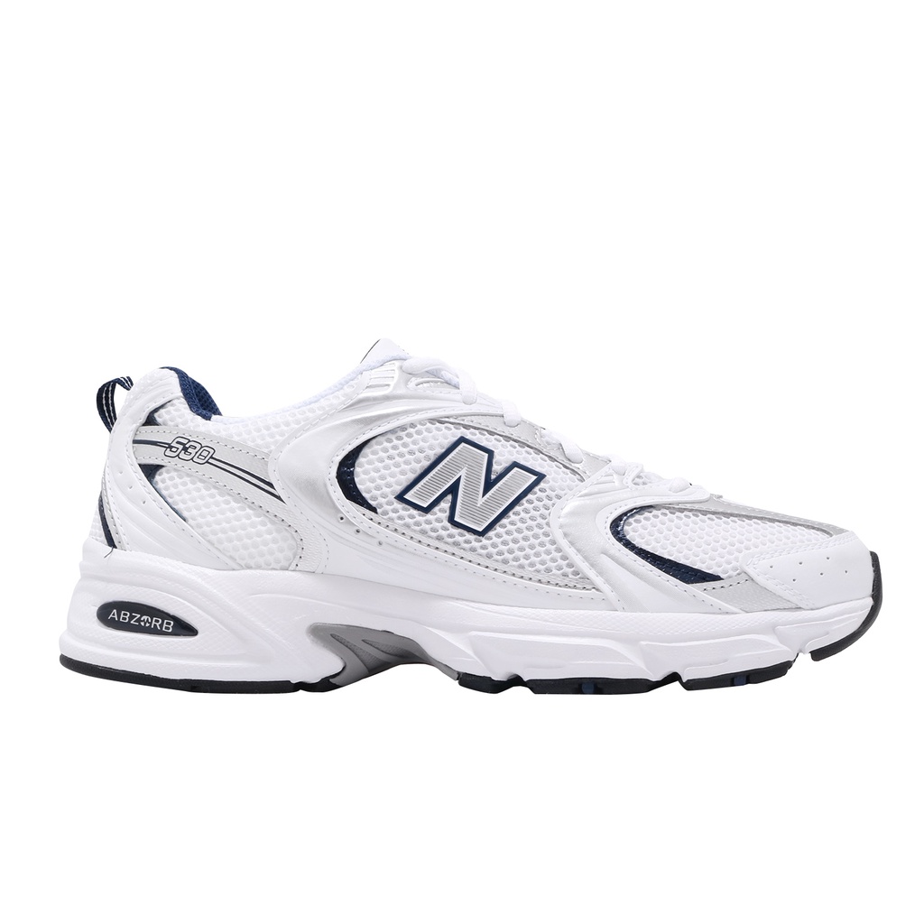 New Balance 530 V2 白 深藍 網布 復古慢跑鞋 休閒鞋 男女鞋  [YUBO] MR530SG D楦