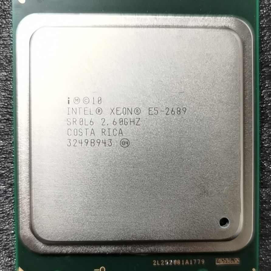 intel至強E5-2689 2680 八核16線程2011針CPU 正式版 SEBR
