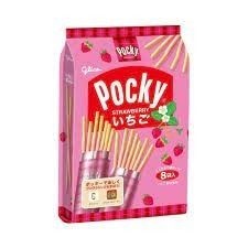 【享吃零食】Gilco固力果 Pocky草莓口味 8袋裝