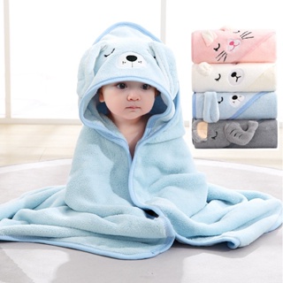 包裹毯子嬰兒溫暖擁抱軟墊凝視浴新生兒卡通嬰兒