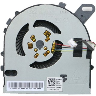DELL Met 1 件筆記本電腦 CPU 冷卻風扇適用於戴爾 Inspiron 7560 5V 0 5A 4pin 4