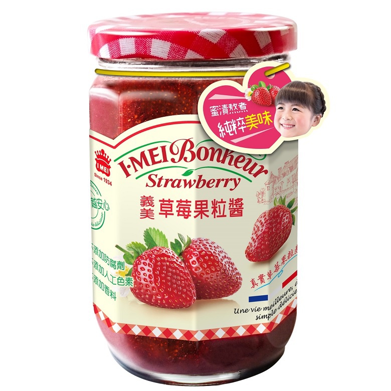 義美 草莓果粒醬(300g/罐)[大買家]