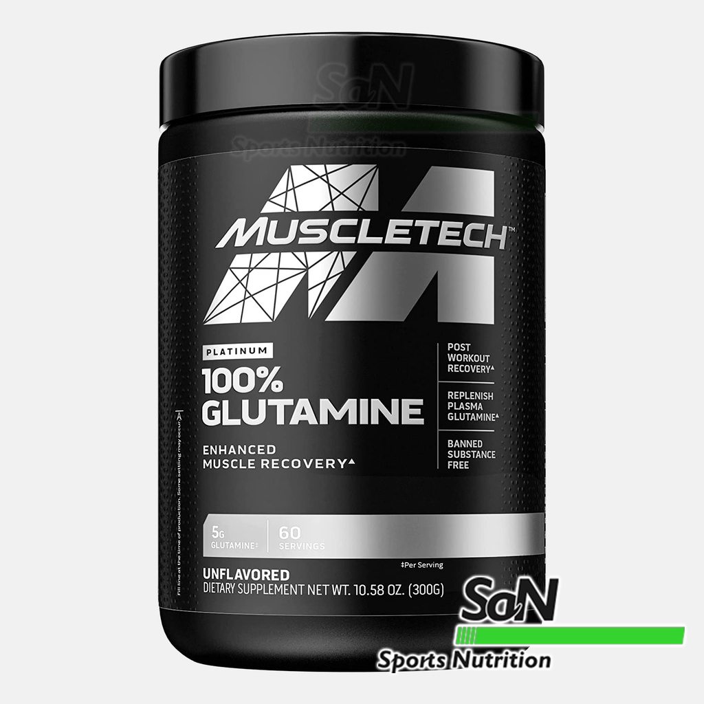 【MuscleTech】 Glutamine Powder100%純左旋谷氨酰胺粉鍛煉後-nutrtion_sports