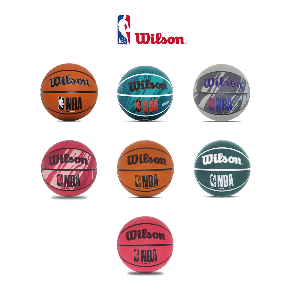 Wilson NBA DRV Plus / DRV NO.7 籃球 7號球 橡膠 室外 耐磨 七色可選 【ACS】