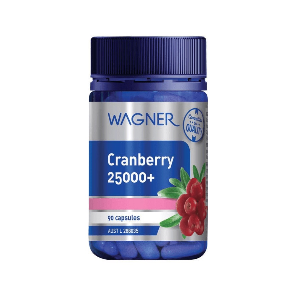 澳洲代購 現貨免運 Wagner高單位 蔓越莓 女性必備 25000mg 90粒裝 60000mg 60粒裝