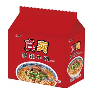 維力 真爽蔥辣牛肉風味麵(75gX5入/組)[大買家]