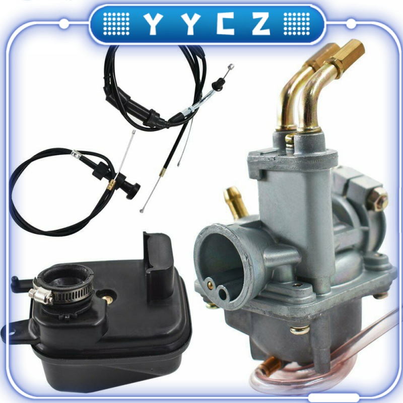 用於雅馬哈 Y-Zinger PW 50 PW50 機車化油器空氣濾清器和節氣門電纜