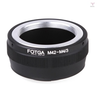 用於M42鏡頭至Micro 4/3安裝相機的Fotga適配器環奧林巴斯松下單反相機
