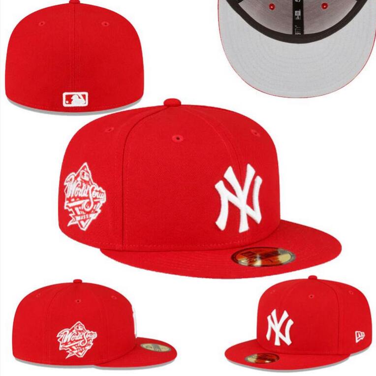尺寸帽 MLB 團隊 NY LA 刺繡字母全密封帽