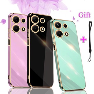 適用於 Infinix Note 30 4G X6833B X6716B 直邊電鍍手機殼