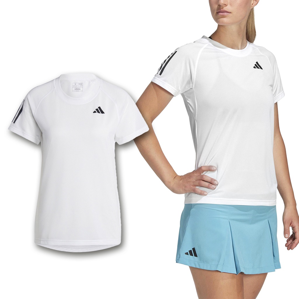 adidas 短袖 Tennis Club 女款 短T 吸濕排汗 訓練 網球 愛迪達 運動 【ACS】 HS1449