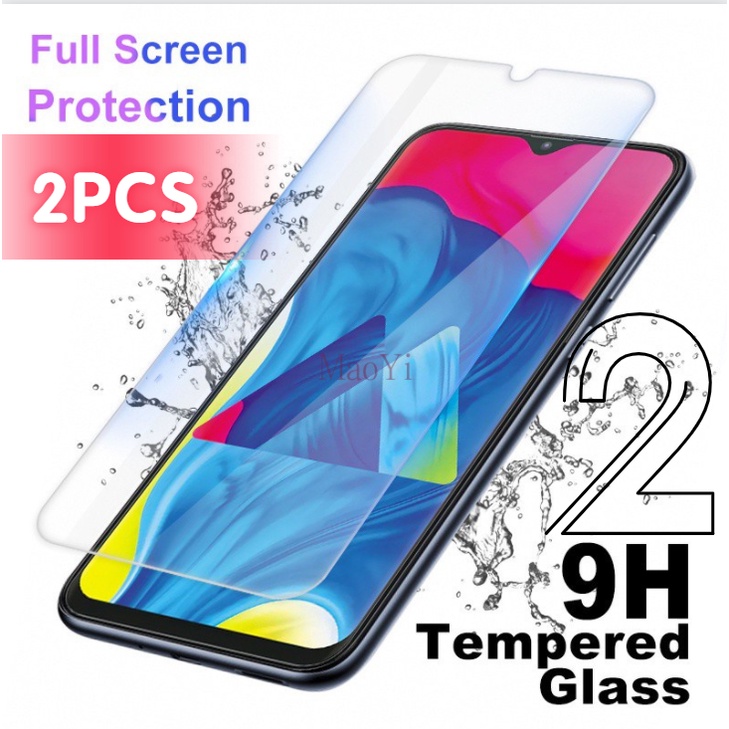 2pcs 9H 鋼化玻璃三星 A6+ 2018 Galaxy A8 A8+ A6 A7 A9 2018 A750 A9s