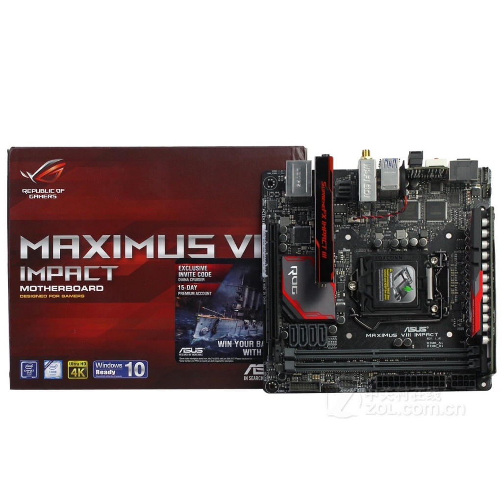 現貨 精品 華碩_MAXIMUS VIII IMPACT M8I Z170 DDR4 I7 6700K 7700K