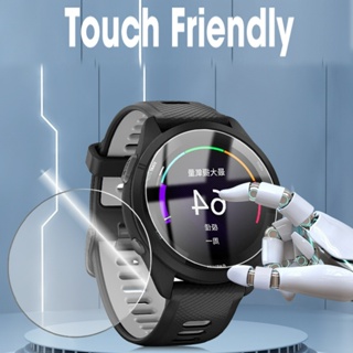 【批發價】5個起批Garmin Forerunner 265 高清透明鋼化玻璃膜手錶保護配件/防污智能手錶膜屏幕保護膜