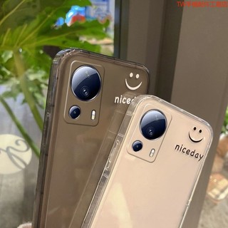 適用小米13 lite 手機殼 笑臉可愛卡通小米13 lite保護殼全包超薄小米13 lite 防摔手機殼