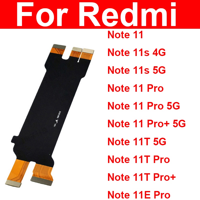 適用於小米紅米 Note 11 11S 11E 11 Pro Plus 11T Pro Plus 5G 主板液晶顯示屏排
