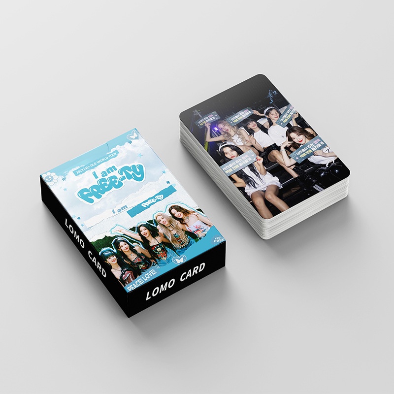 Kpop (G)I-DLE 新專輯 I FEEL 演唱會 55 Goo Cards LOMO Cards 小卡片隨機卡片