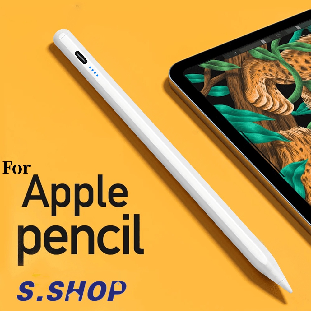 適用於 Apple Pencil 手掌排斥力顯示 iPad 鉛筆筆適用於 iPad 配件 Pro Air Mini手寫筆