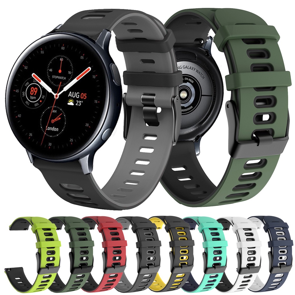 20 22 毫米矽膠錶帶適用於 Garmin Fenix 7 6 Pro 3 5 PlusForerunner 245