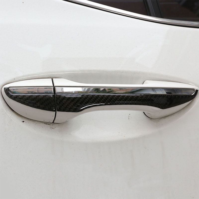 Toyota 豐田 Corolla 2014-2018 軟碳纖維 汽車門把手蓋 飾件貼