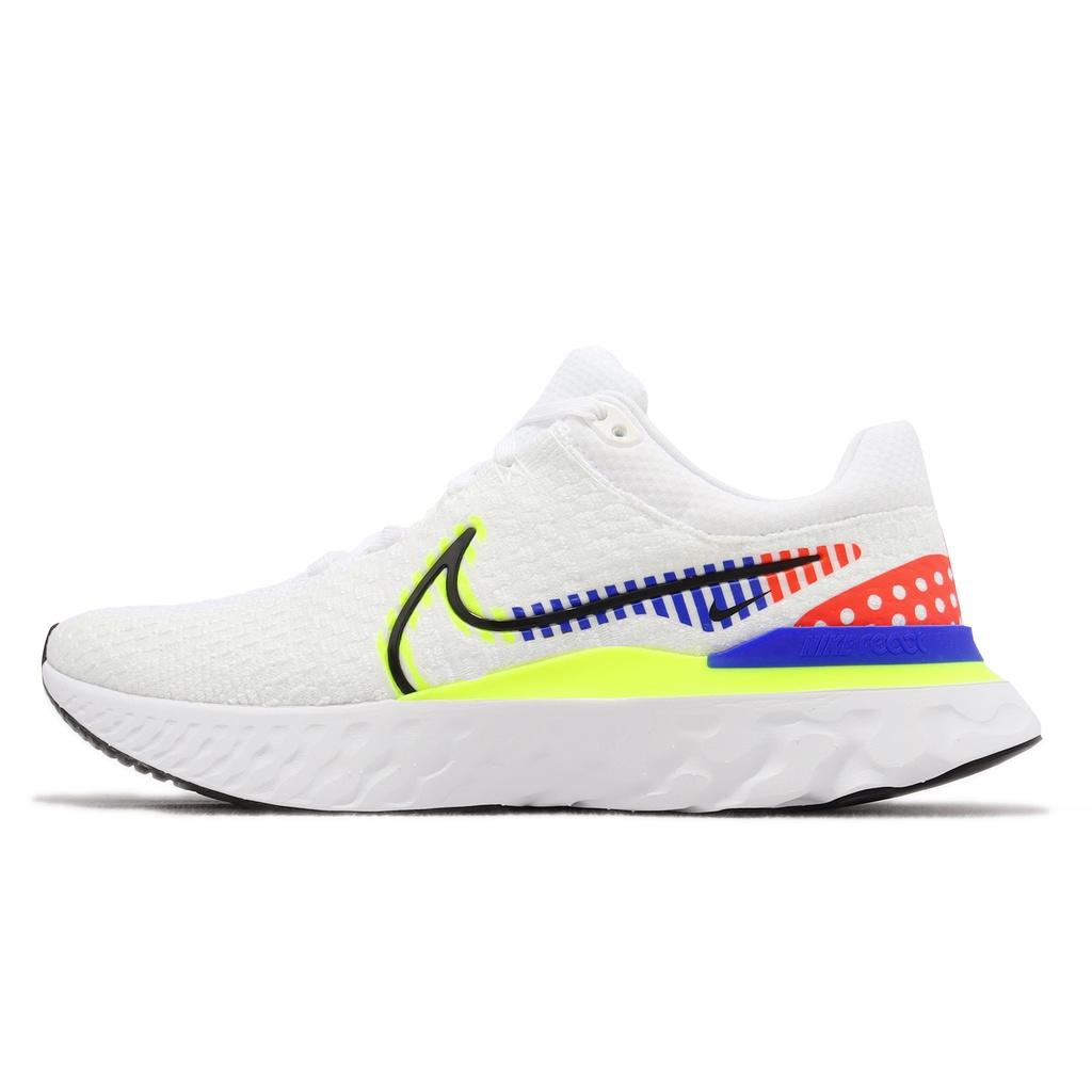 Nike 慢跑鞋 React Infinity Run FK 3 PRM 白 藍 男鞋 【ACS】 DX1629-100