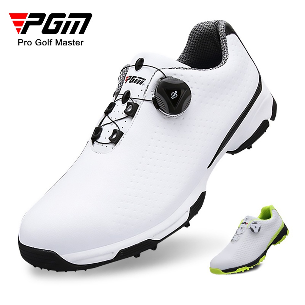 PGM  高爾夫球鞋 男士球鞋 夏季運動鞋 旋轉鞋帶鞋 透氣 - XZ095