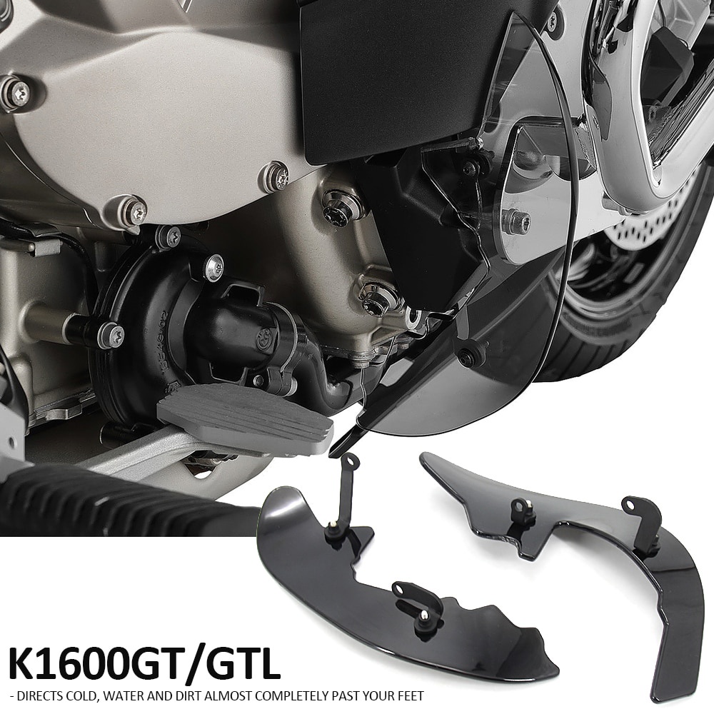 全新摩托車防濺剎車換檔護罩修訂腳保護器適用於 BMW K1600 GT GTL k1600gt k1600gtl 201