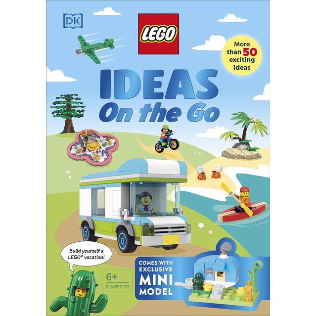 LEGO Ideas on the Go (+Exclusive LEGO Campsite Mini Model)/(附LEGO迷你營地積木組)/Hannah Dolan/ Jessica Farrell eslite誠品