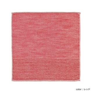 伊織海洋印度棉手帕巾/ 紅色 eslite誠品