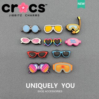 crocs 鞋釦 洞洞鞋鞋釦 鞋釦 洞洞鞋配件 鞋花 卡通墨鏡系列 2023新款Crocs鞋花 DIY趣味裝飾釦
