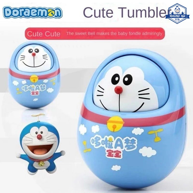 哆啦夢 Doraemon Roly-poly Toy 比卡丘兒童不倒翁玩具減壓玩具可愛卡通玩具減壓器 Tiktok HO