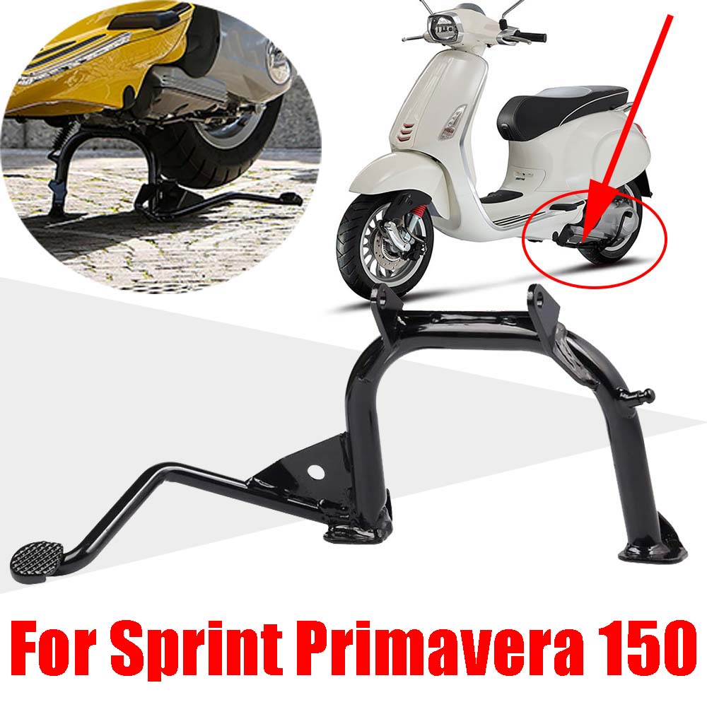 適用於 Vespa Sprint 150 Primavera 150 2013 - 2022 摩托車配件中間支架中心支架