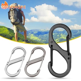 【批發價】3個起批便攜S型雙肩包掛鉤/迷你鋁合金耐磨登山扣戶外登山用品