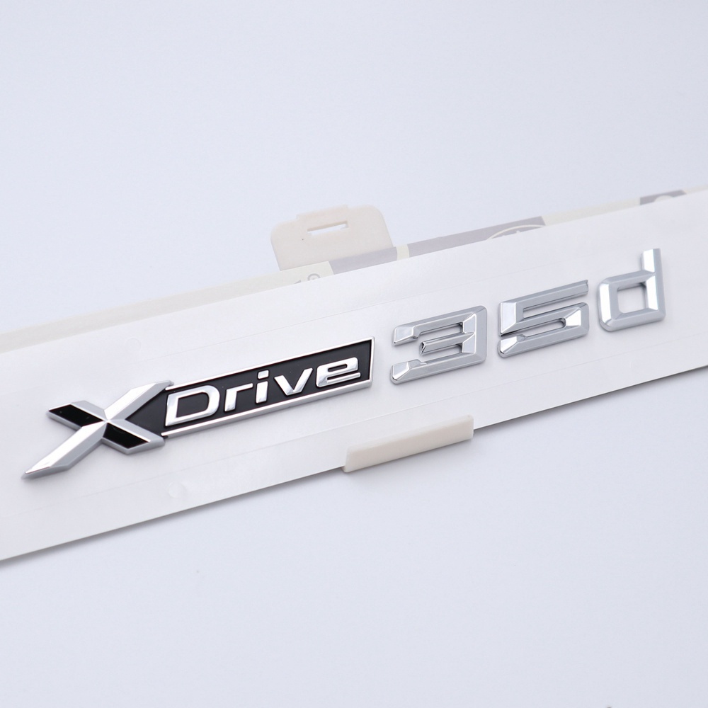 現貨適用於排量標側標 專用BMW寶馬XDrive 20d 25d 28d 30d 35d 、x3、e87、F25、F20