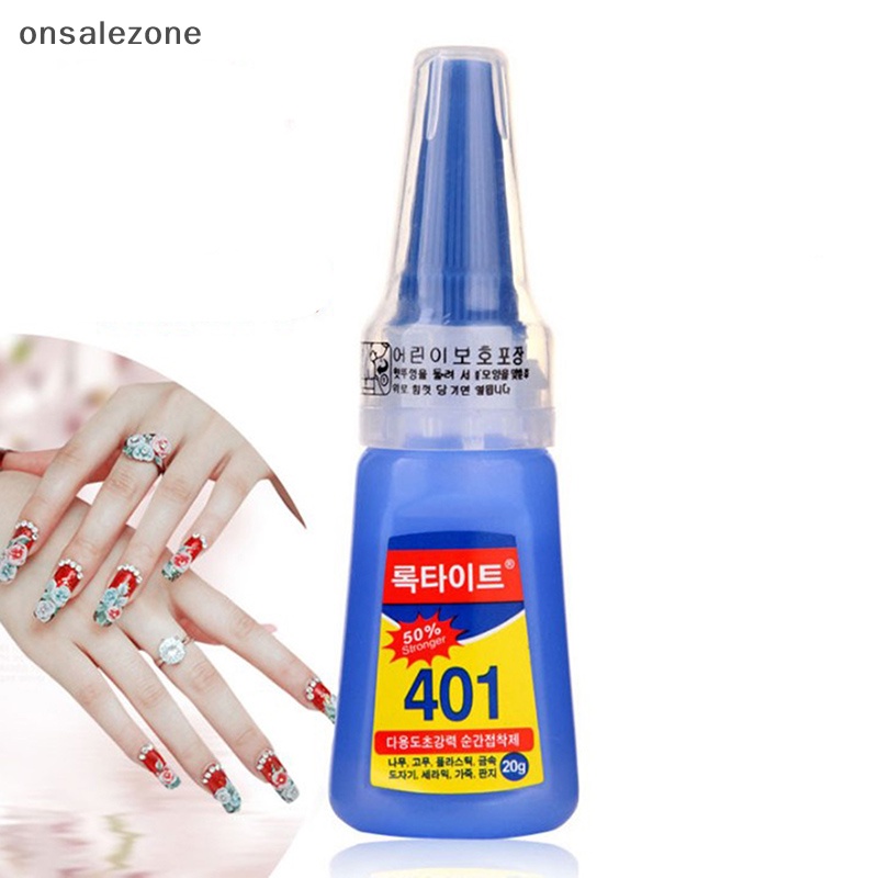 Ozth Stronger 401 Super Glue 20ml 瓶裝速溶快速膠 al Fix Glue 品種